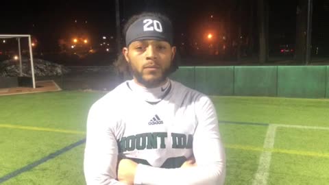 Marcus Donahue - Rivier Men-s Lacrosse Post-Game - 04-04-18