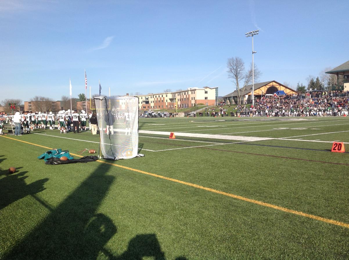 Photo for FOOTBALL CAPTURES CONFERENCE TITLE OVER CASTLETON image 1