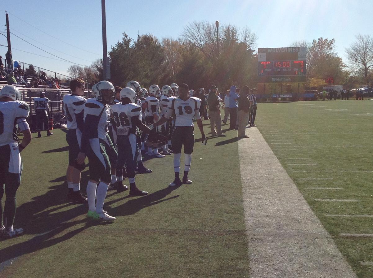 Photo for FOOTBALL FALLS IN NCAA TOURNAMENT TO WESLEY SATURDAY image 8