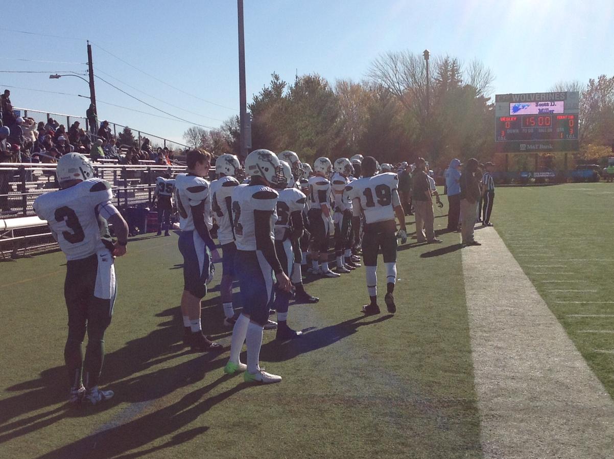 Photo for FOOTBALL FALLS IN NCAA TOURNAMENT TO WESLEY SATURDAY image 9