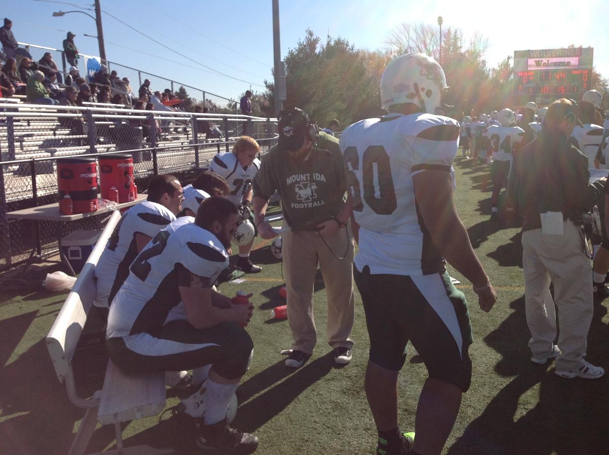 Photo for FOOTBALL FALLS IN NCAA TOURNAMENT TO WESLEY SATURDAY image 12