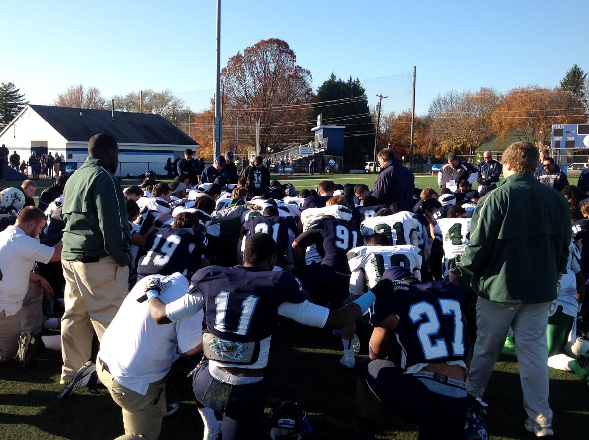 Photo for FOOTBALL FALLS IN NCAA TOURNAMENT TO WESLEY SATURDAY image 21