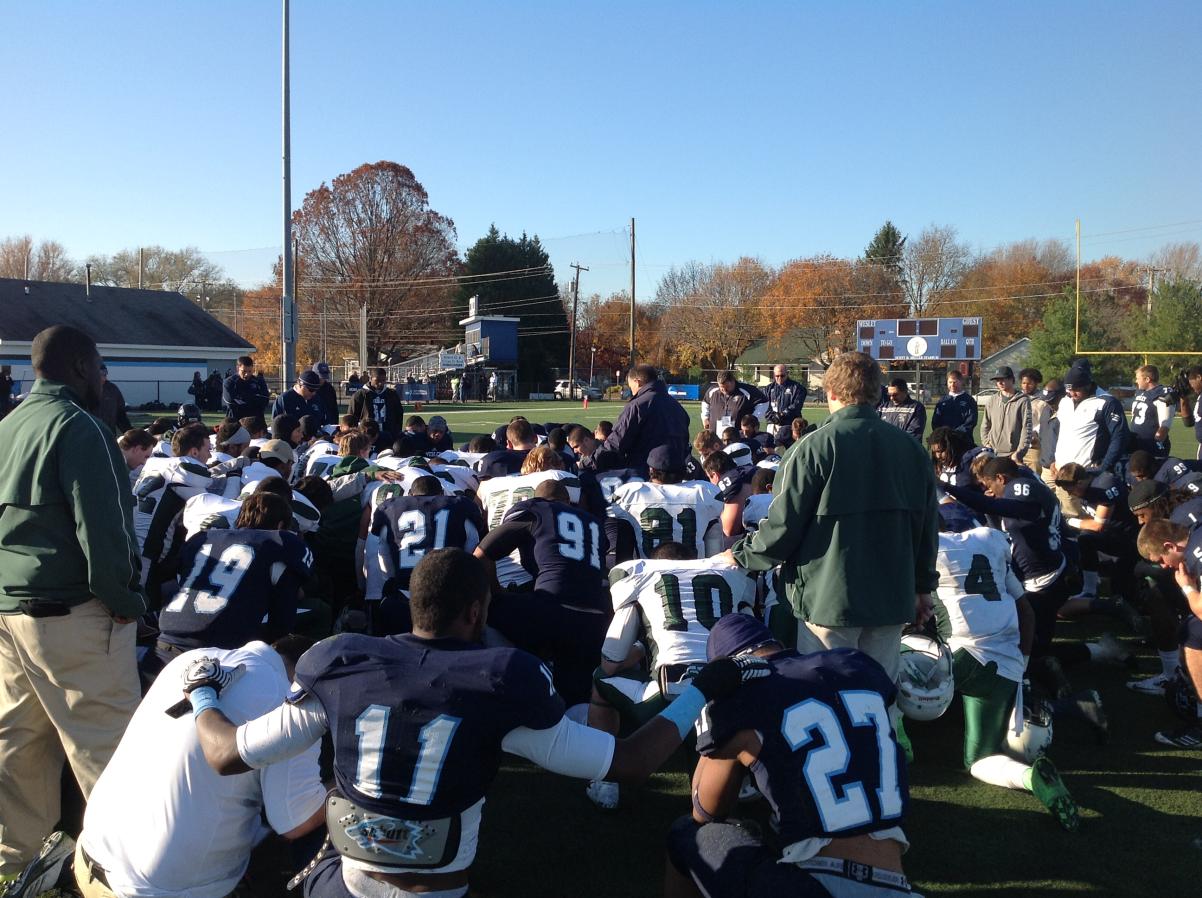 Photo for FOOTBALL FALLS IN NCAA TOURNAMENT TO WESLEY SATURDAY image 24