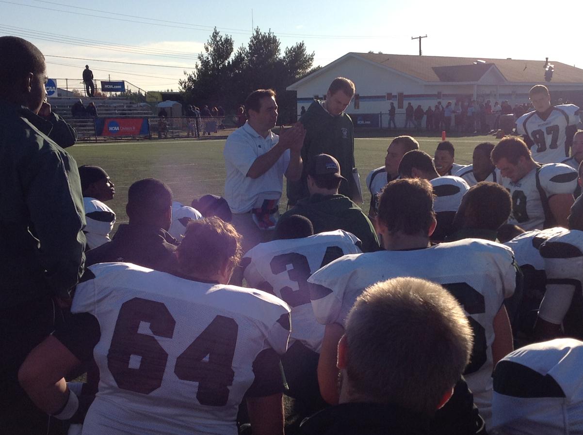 Photo for FOOTBALL FALLS IN NCAA TOURNAMENT TO WESLEY SATURDAY image 28