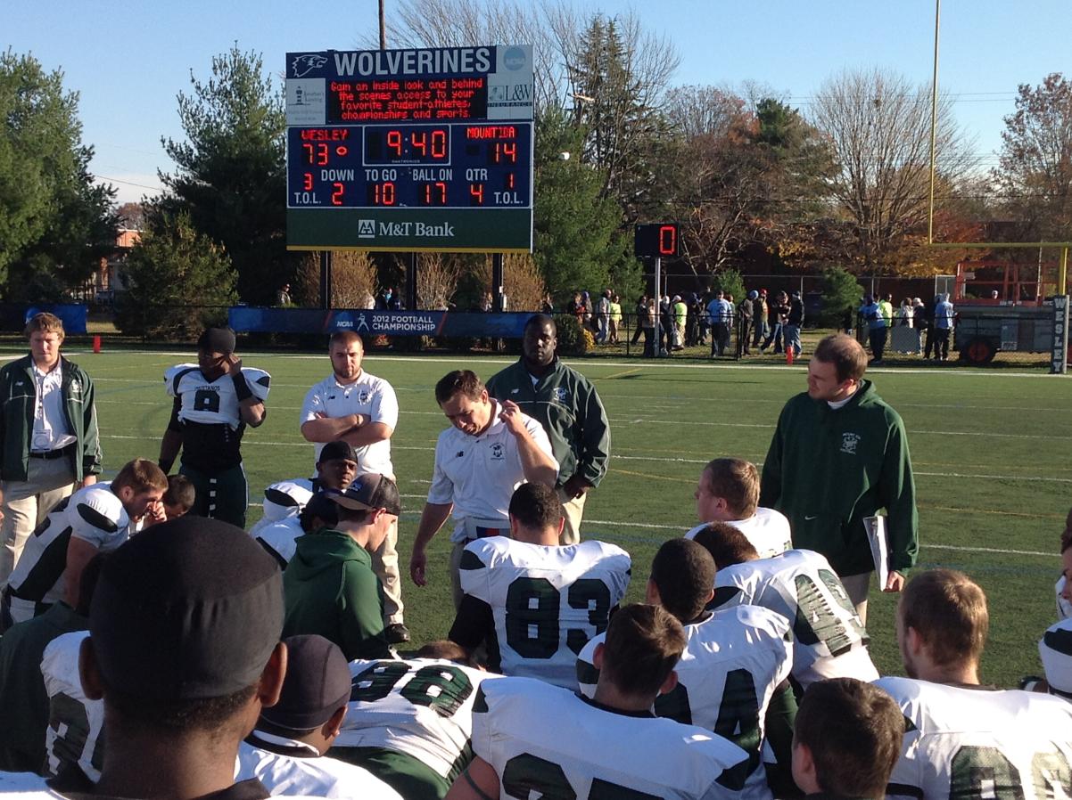 Photo for FOOTBALL FALLS IN NCAA TOURNAMENT TO WESLEY SATURDAY image 30