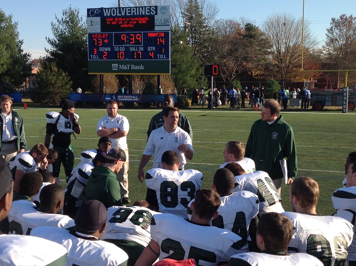 Photo for FOOTBALL FALLS IN NCAA TOURNAMENT TO WESLEY SATURDAY image 31