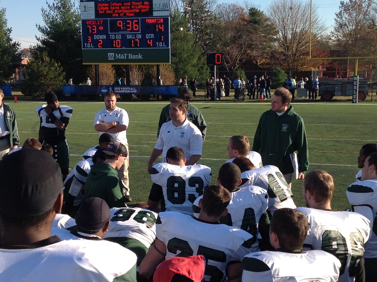 Photo for FOOTBALL FALLS IN NCAA TOURNAMENT TO WESLEY SATURDAY image 32