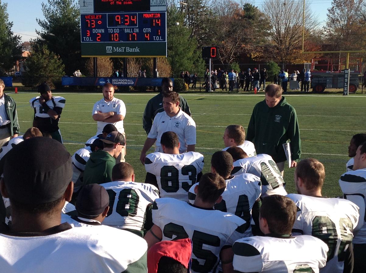 Photo for FOOTBALL FALLS IN NCAA TOURNAMENT TO WESLEY SATURDAY image 33