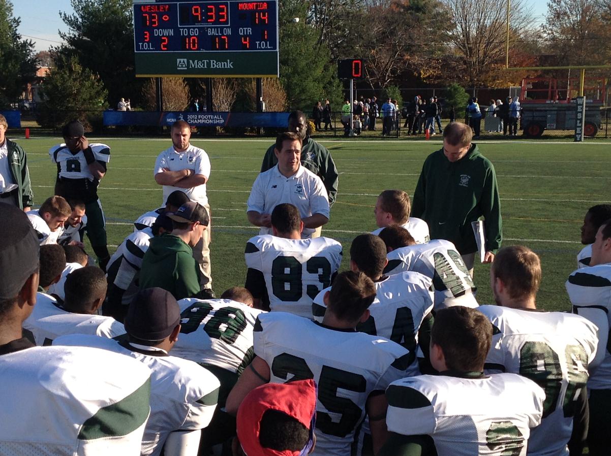 Photo for FOOTBALL FALLS IN NCAA TOURNAMENT TO WESLEY SATURDAY image 34