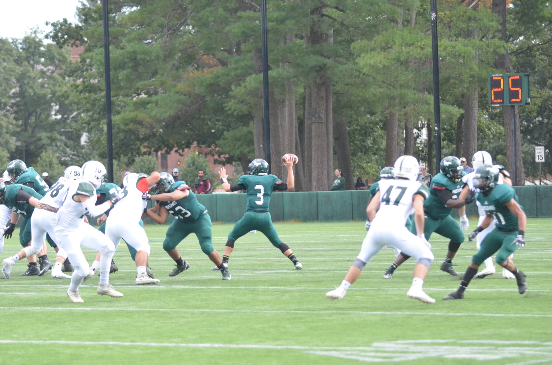 Photo for Edwards to Szulc Connection Sinks Mustangs in Home Opener image 32