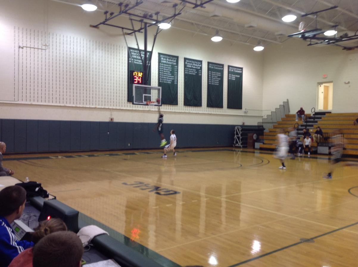 Photo for MEN'S BASKETBALL UPENDS NOR'EASTERS IN 90-52 VICTORY image 3