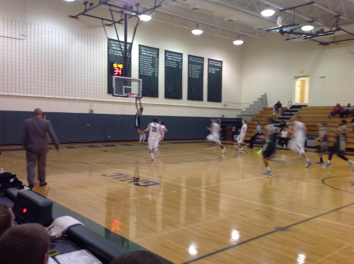 Photo for MEN'S BASKETBALL UPENDS NOR'EASTERS IN 90-52 VICTORY image 4