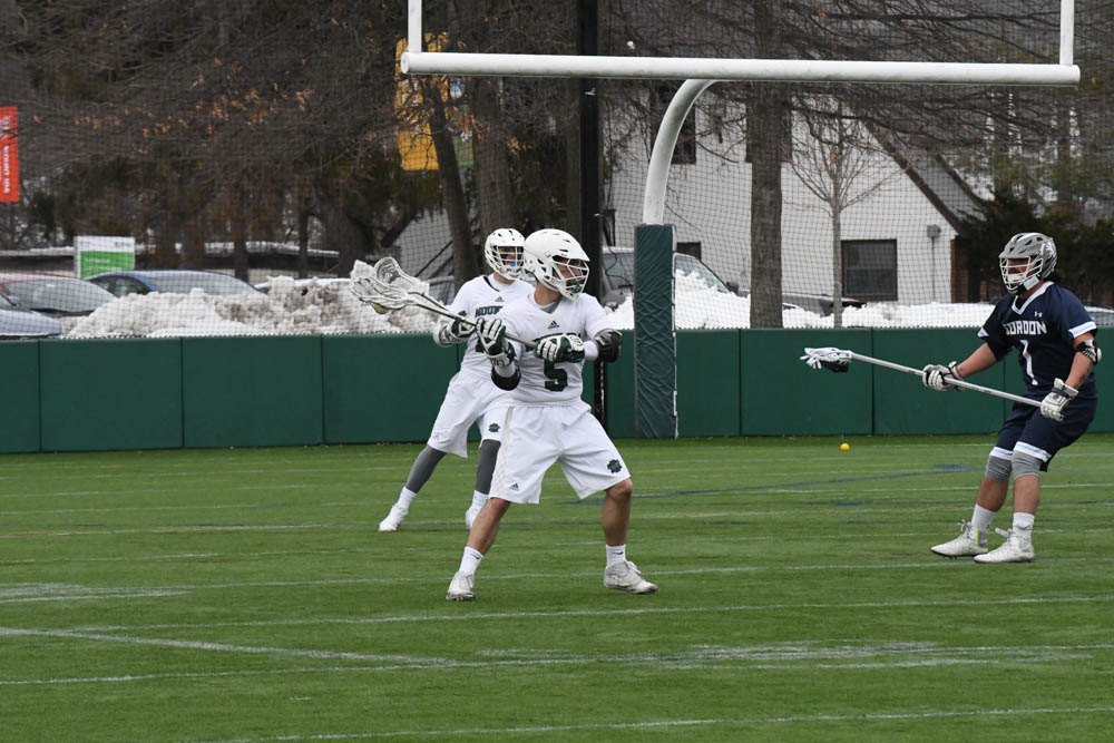 Photo for Five Different Mustangs Score As Men's Lacrosse Drops 10-5 Non-League Decision To Gordon image 7