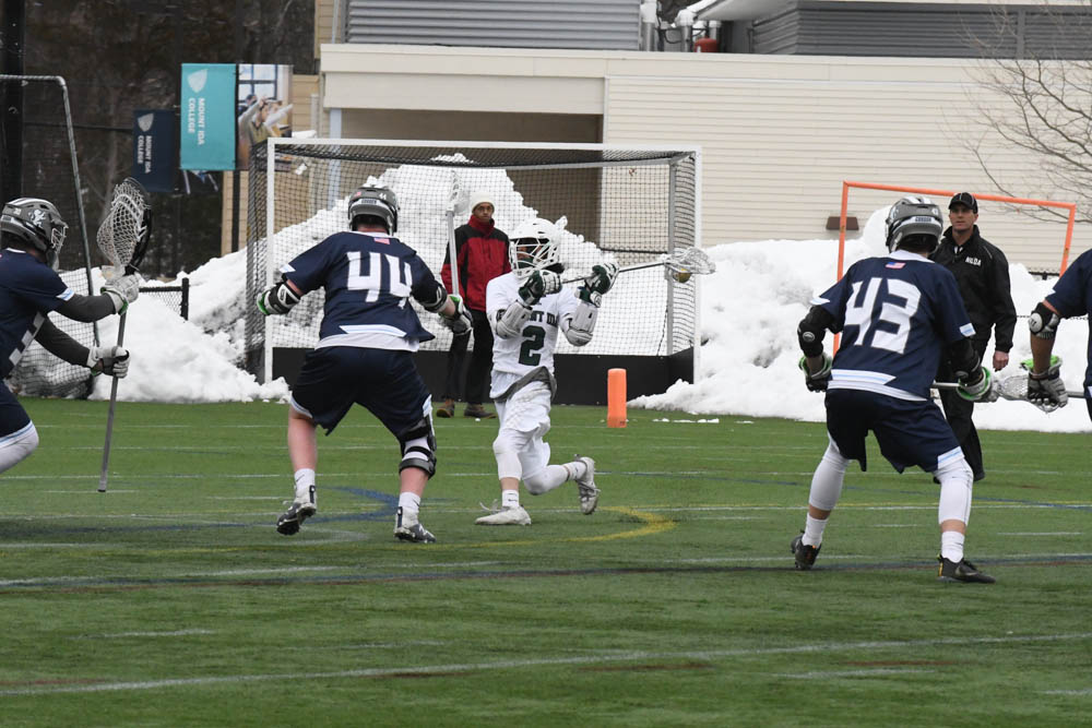 Photo for Five Different Mustangs Score As Men's Lacrosse Drops 10-5 Non-League Decision To Gordon image 8