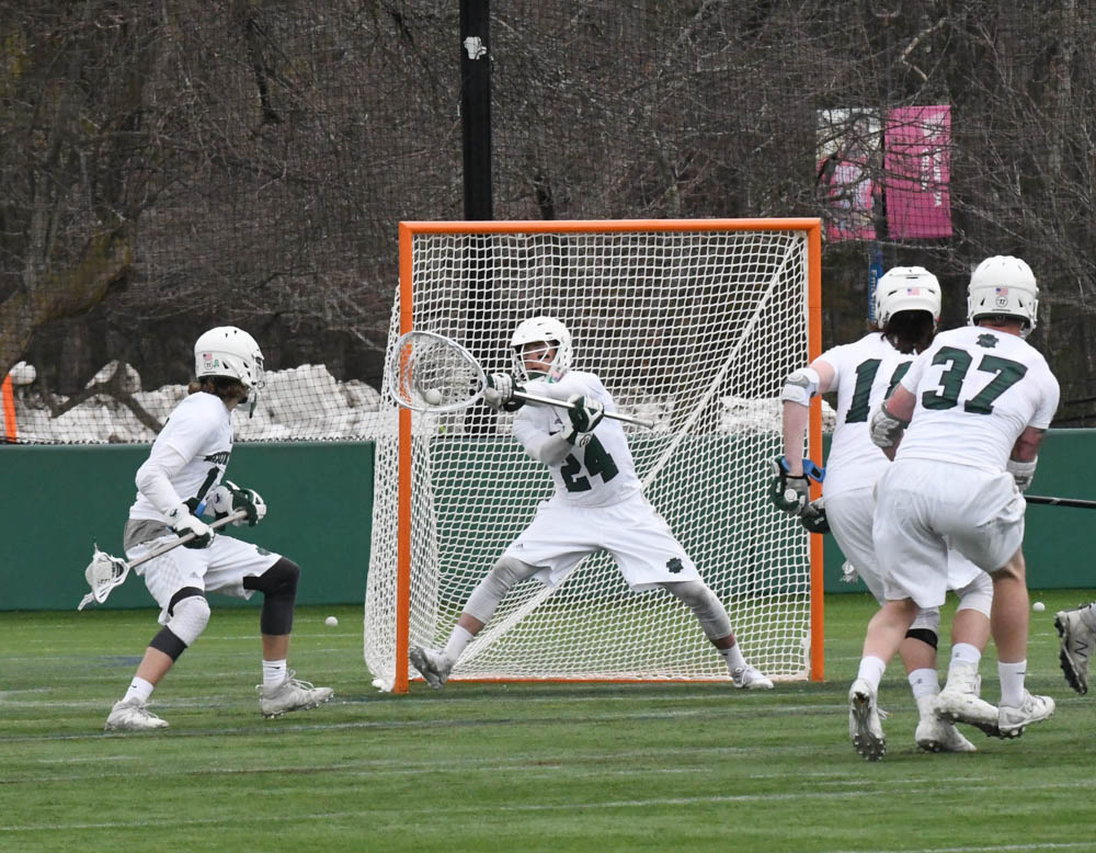 Photo for LaPorte Leads Balanced Attack As Men's Lacrosse Tops Albertus Magnus In GNAC Opener image 1