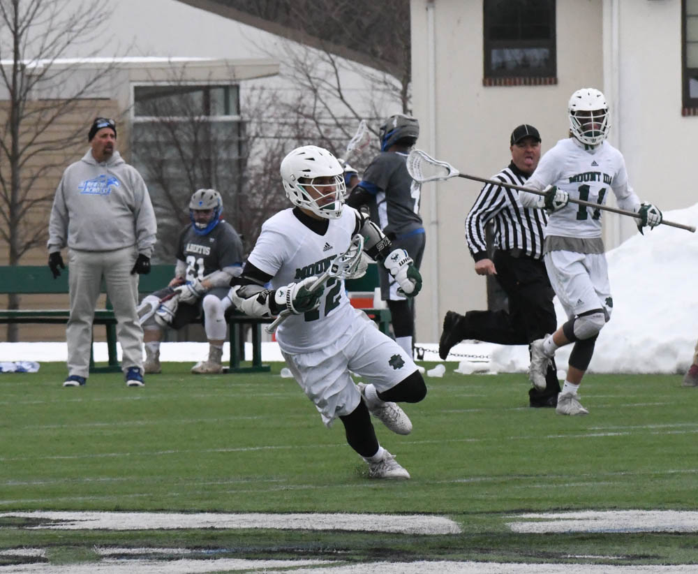 Photo for LaPorte Leads Balanced Attack As Men's Lacrosse Tops Albertus Magnus In GNAC Opener image 4