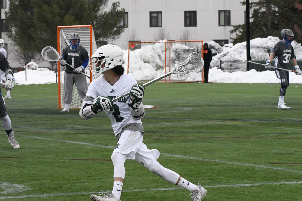 Photo for LaPorte Leads Balanced Attack As Men's Lacrosse Tops Albertus Magnus In GNAC Opener image 5