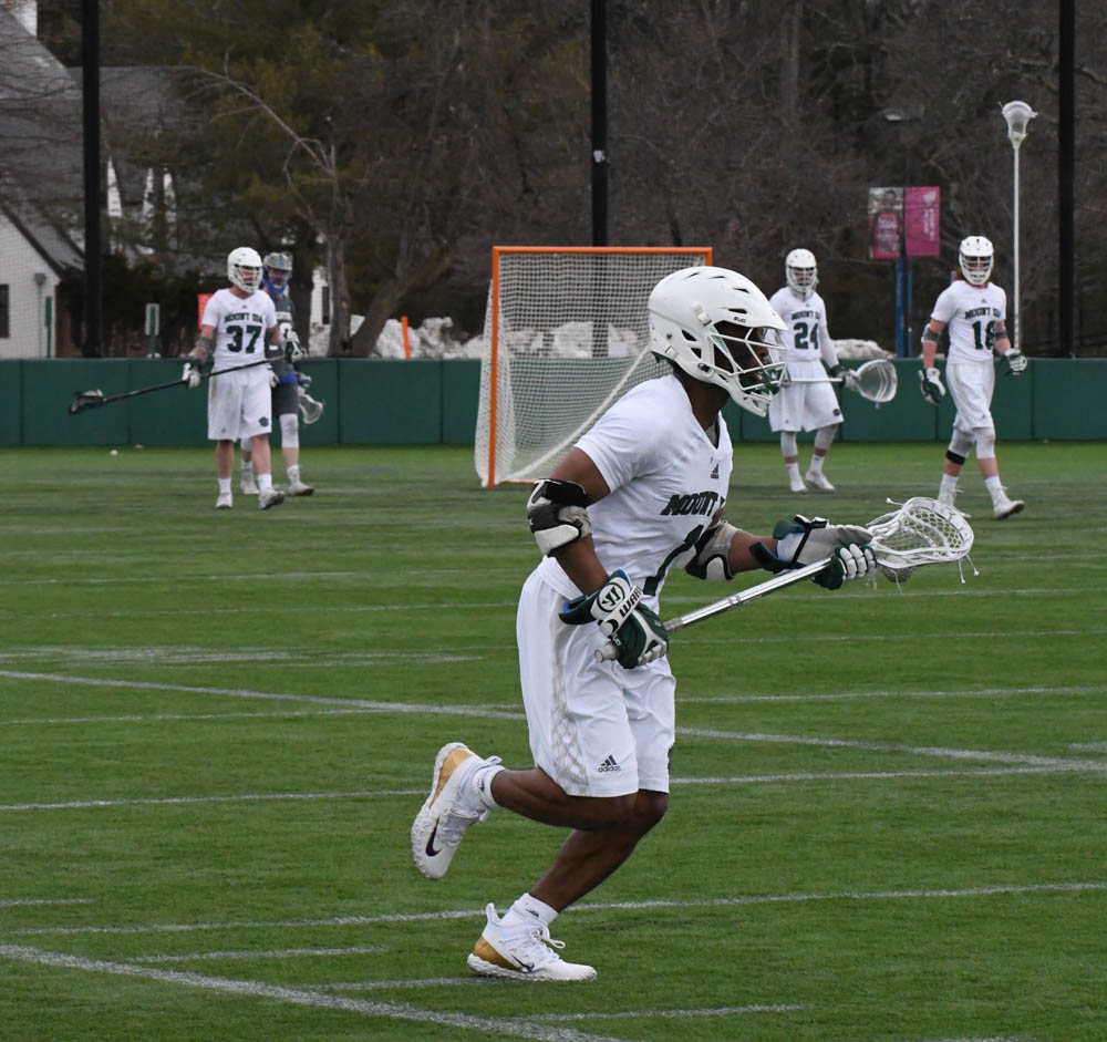 Photo for LaPorte Leads Balanced Attack As Men's Lacrosse Tops Albertus Magnus In GNAC Opener image 6