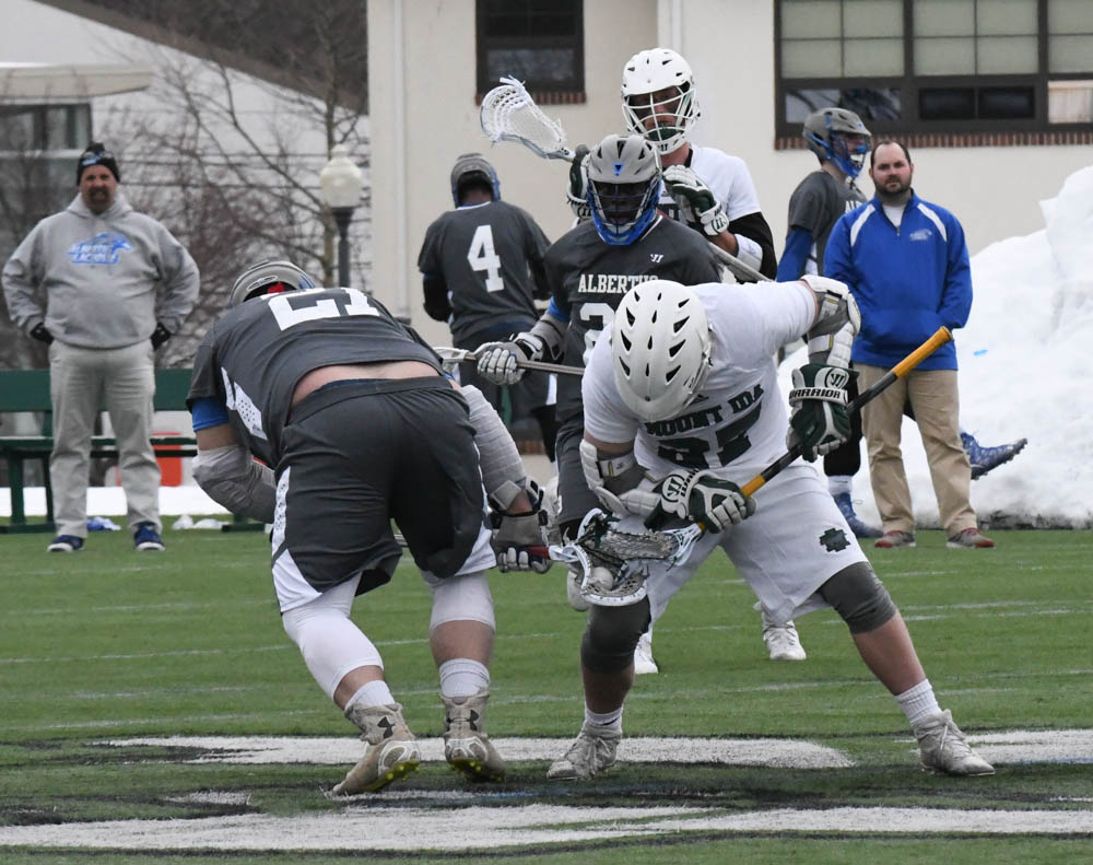 Photo for LaPorte Leads Balanced Attack As Men's Lacrosse Tops Albertus Magnus In GNAC Opener image 7