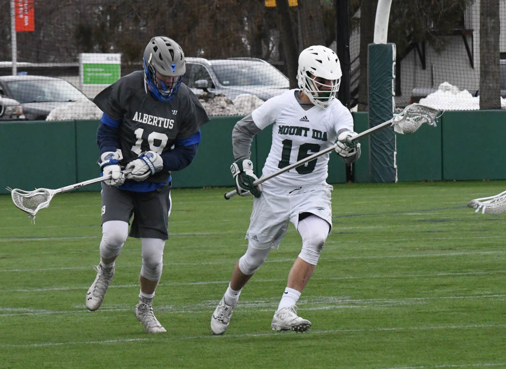 Photo for LaPorte Leads Balanced Attack As Men's Lacrosse Tops Albertus Magnus In GNAC Opener image 8