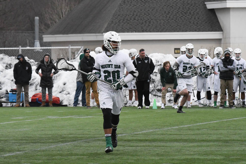 Photo for LaPorte Leads Balanced Attack As Men's Lacrosse Tops Albertus Magnus In GNAC Opener image 11