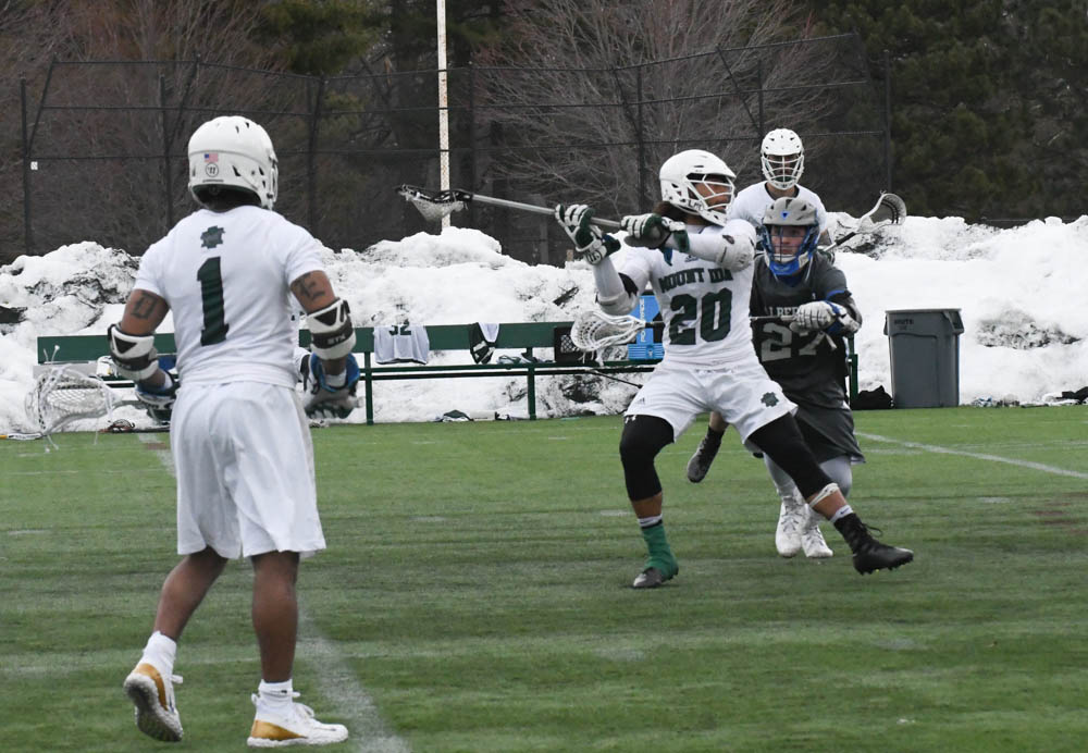 Photo for LaPorte Leads Balanced Attack As Men's Lacrosse Tops Albertus Magnus In GNAC Opener image 12