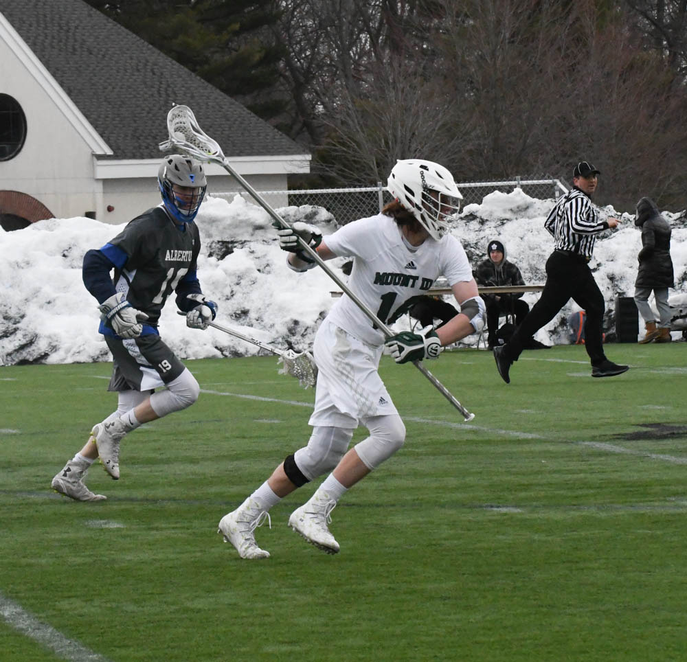 Photo for LaPorte Leads Balanced Attack As Men's Lacrosse Tops Albertus Magnus In GNAC Opener image 20