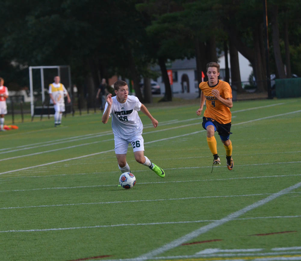 Photo for Three Mustangs Net 1st Collegiate Goal in Rout of Wildcats image 5