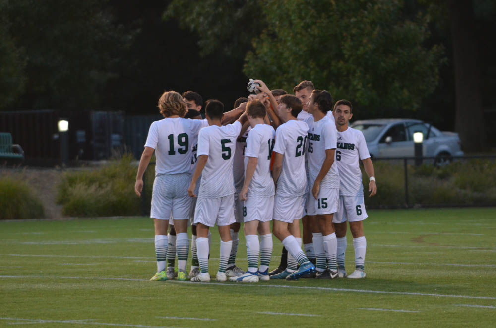 Photo for Three Mustangs Net 1st Collegiate Goal in Rout of Wildcats image 7