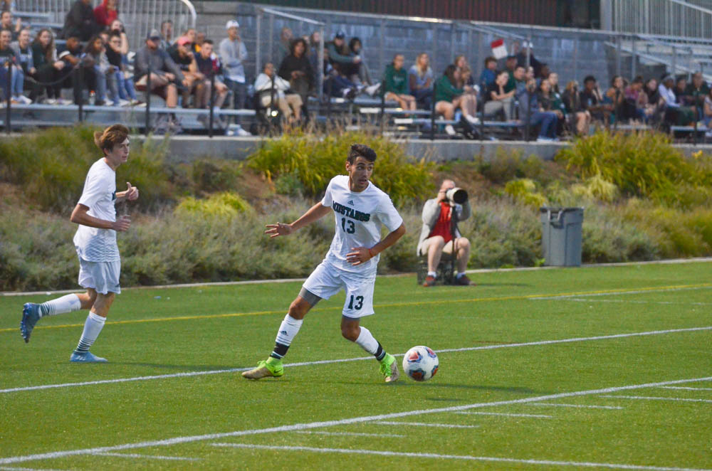Photo for Three Mustangs Net 1st Collegiate Goal in Rout of Wildcats image 12