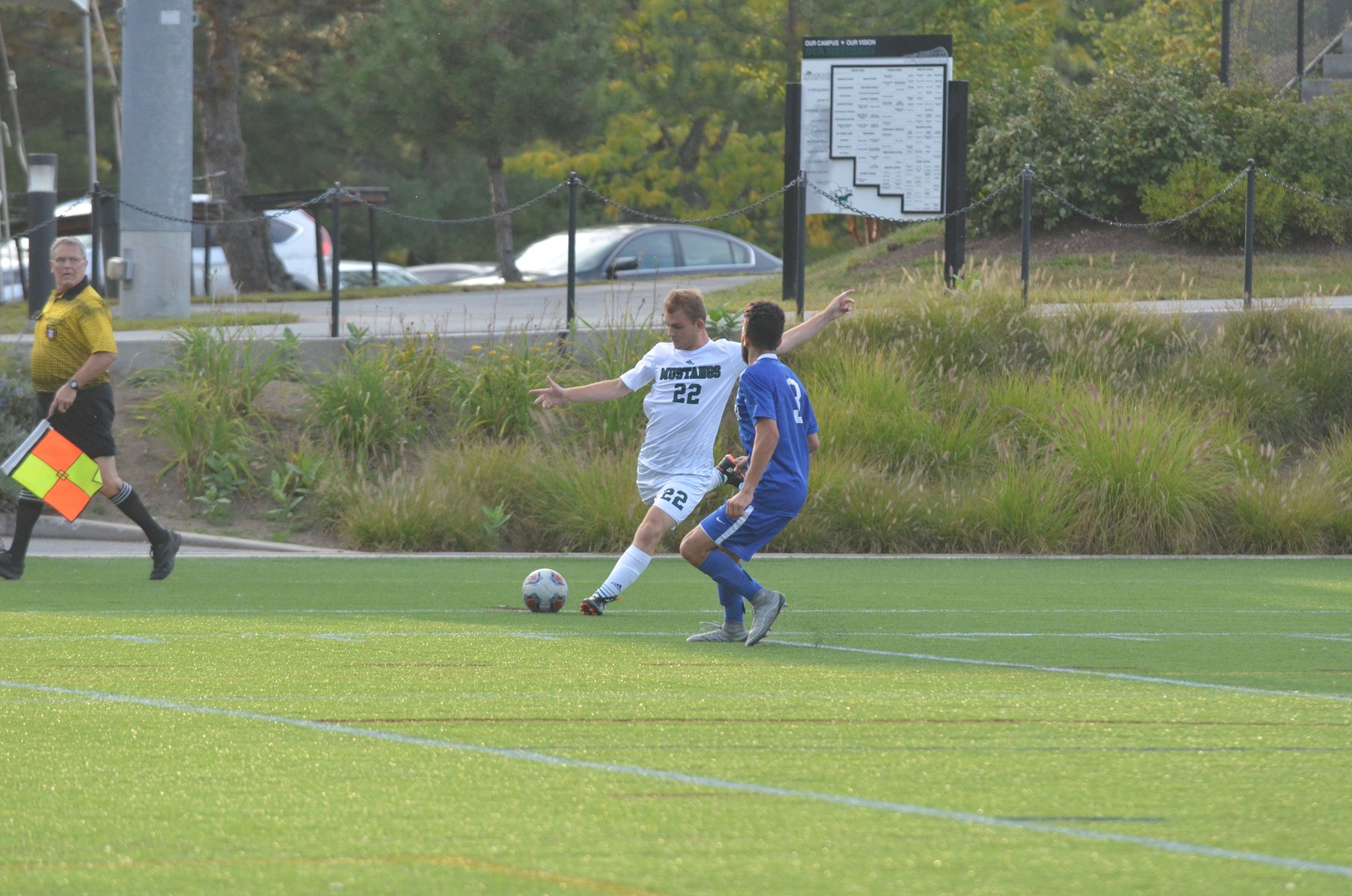 Photo for Krakosky’s 1st Collegiate Goal Puts Mustangs on their Way to 3-0 Win image 45
