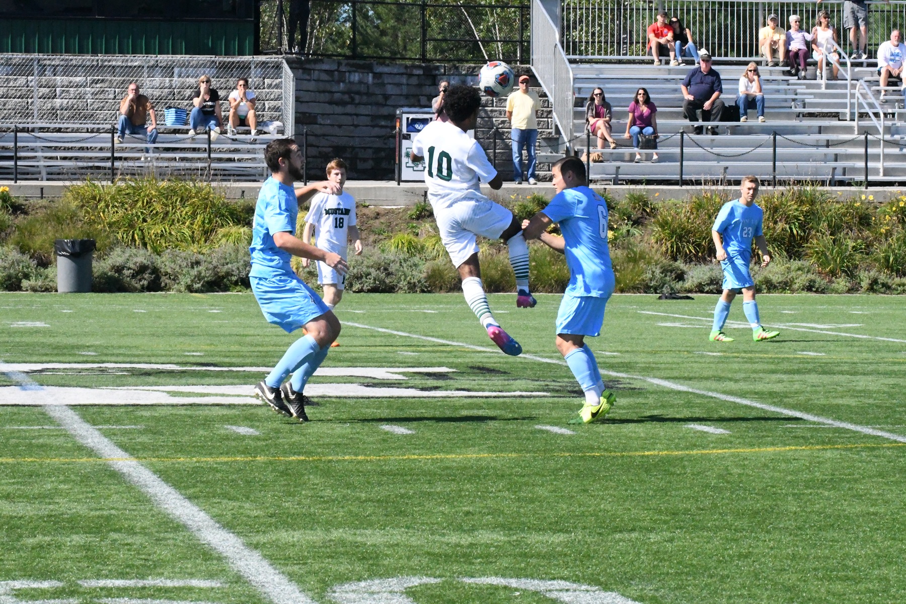 Photo for Brenes Scores in 5th Home Game, Mustangs Blank Lasers image 1