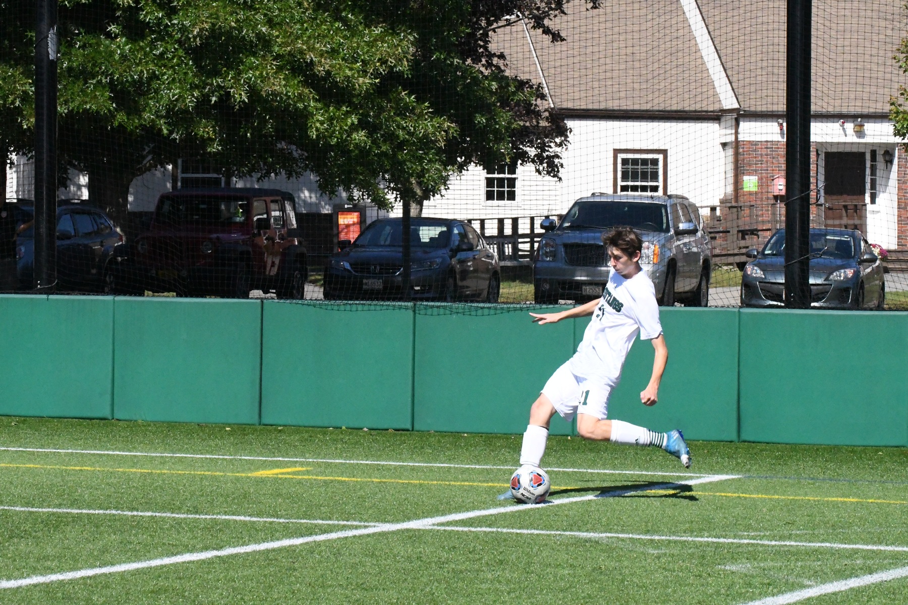 Photo for Brenes Scores in 5th Home Game, Mustangs Blank Lasers image 2