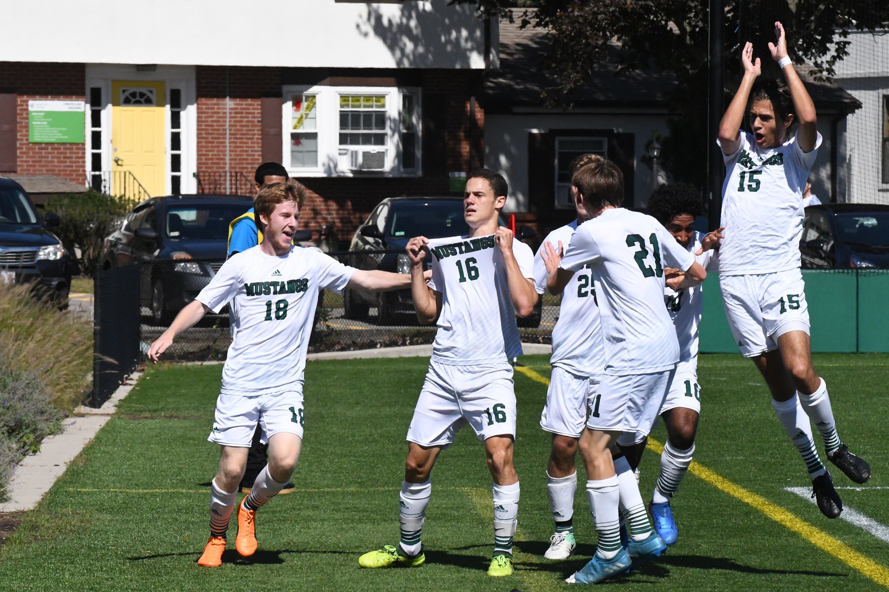 Photo for Brenes Scores in 5th Home Game, Mustangs Blank Lasers image 5