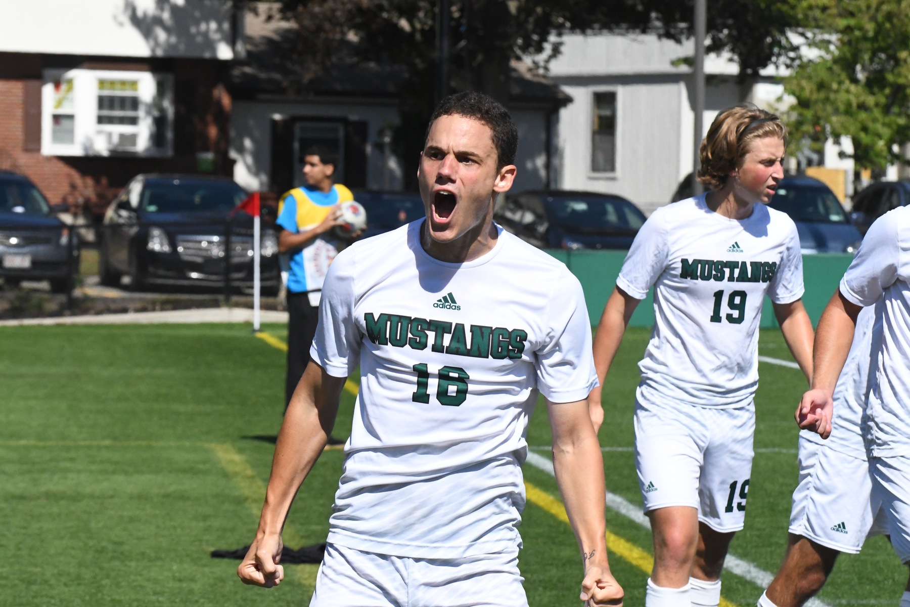 Photo for Brenes Scores in 5th Home Game, Mustangs Blank Lasers image 8