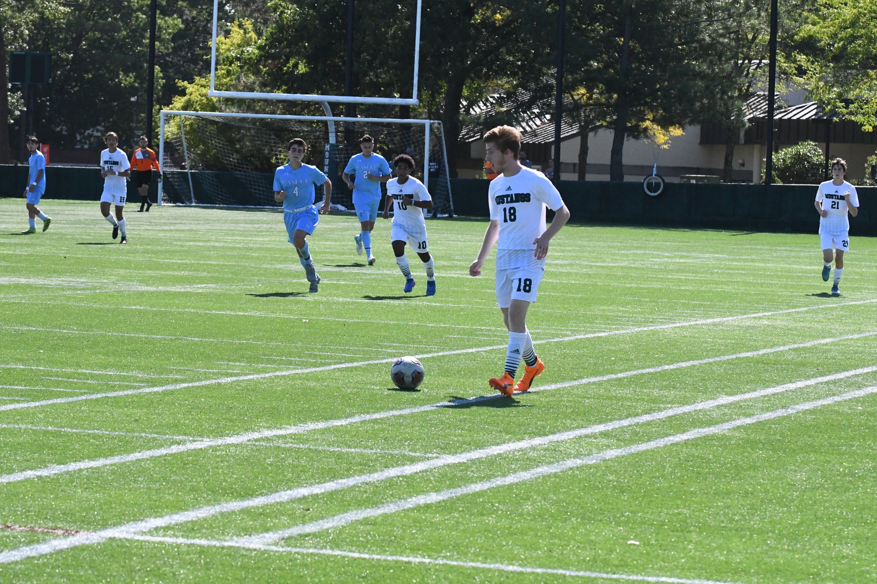 Photo for Brenes Scores in 5th Home Game, Mustangs Blank Lasers image 10