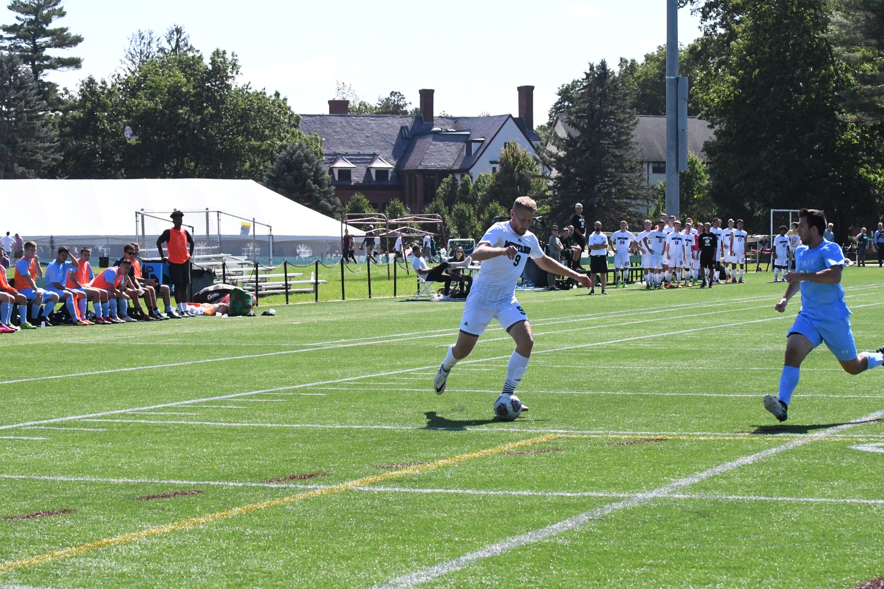 Photo for Brenes Scores in 5th Home Game, Mustangs Blank Lasers image 14