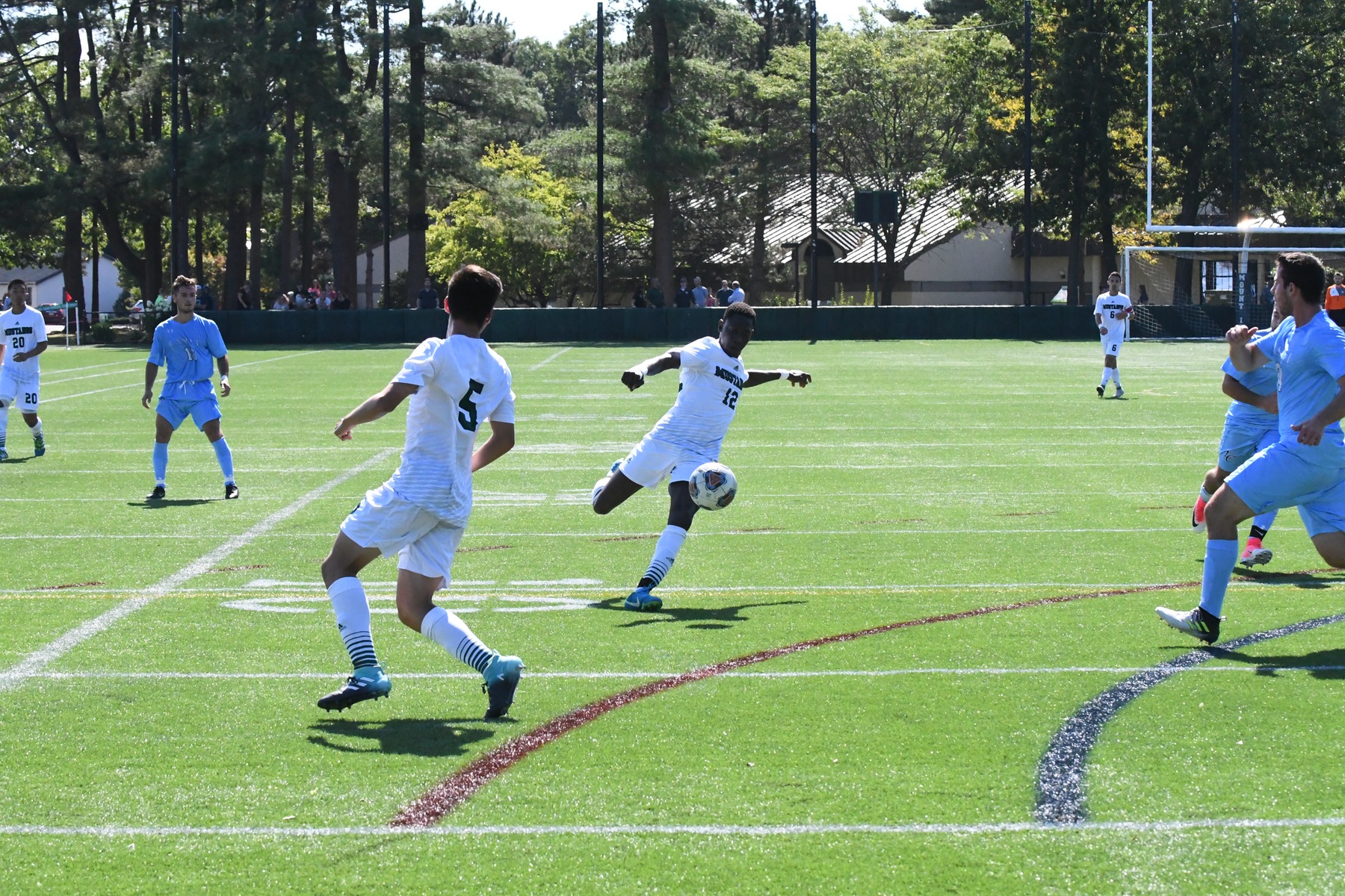 Photo for Brenes Scores in 5th Home Game, Mustangs Blank Lasers image 16