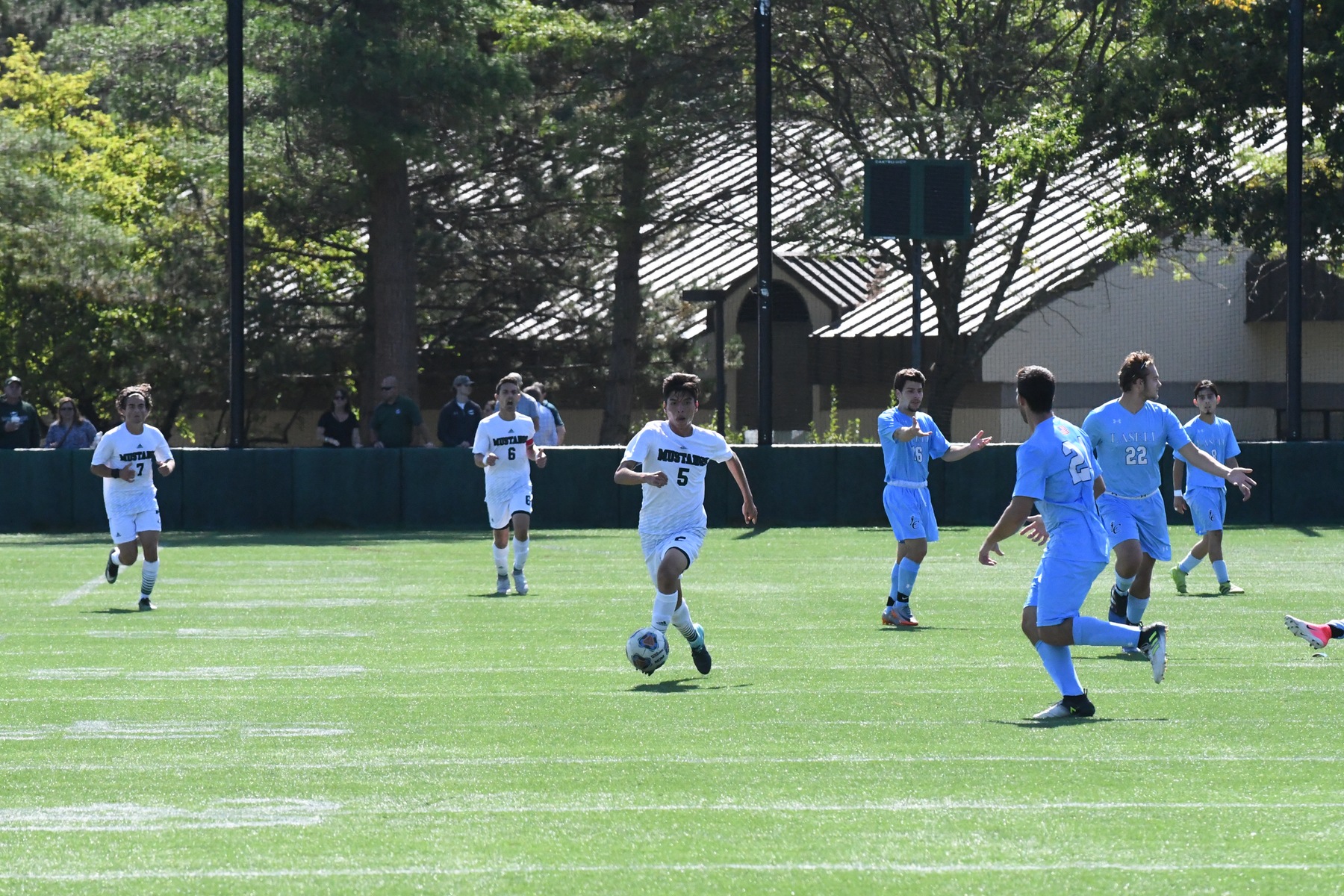 Photo for Brenes Scores in 5th Home Game, Mustangs Blank Lasers image 17