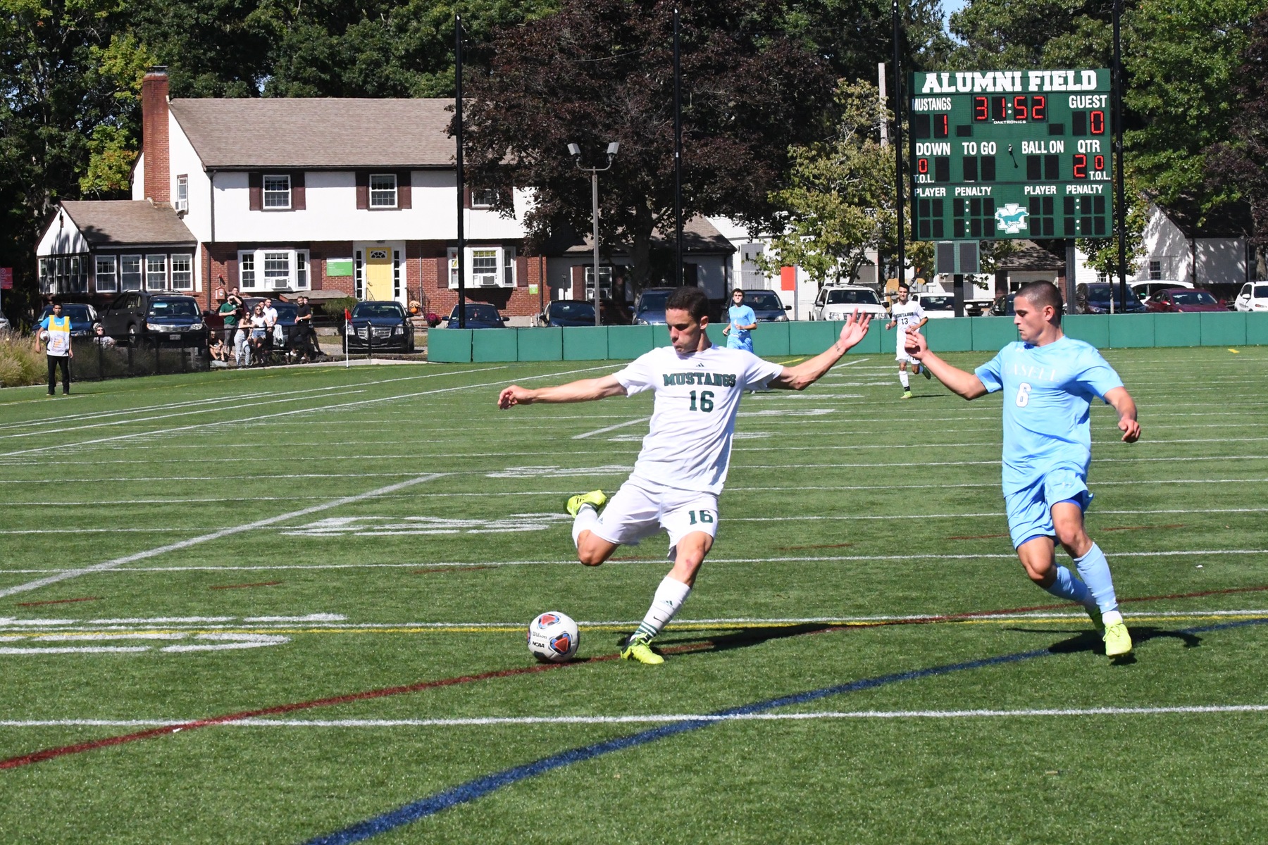 Photo for Brenes Scores in 5th Home Game, Mustangs Blank Lasers image 26