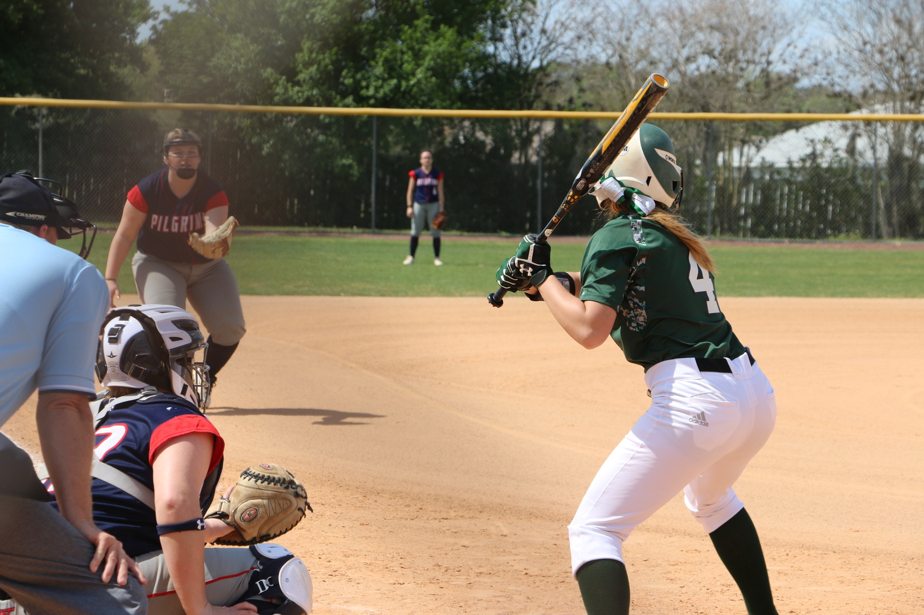Photo for MacDonald’s Homer, Four Hits Blast Mustangs Past Pilgrims image 3