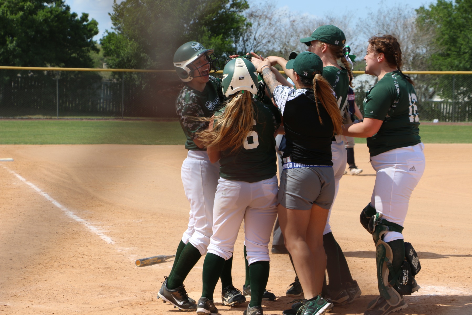 Photo for MacDonald’s Homer, Four Hits Blast Mustangs Past Pilgrims image 6