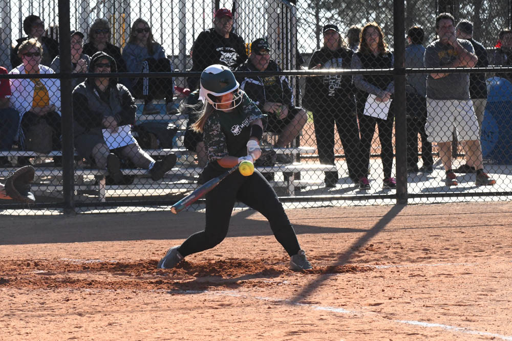 Photo for Weston Belts Pair Of Homers, Drives In Six As Softball Splits Season Openers At The Spring Games image 2