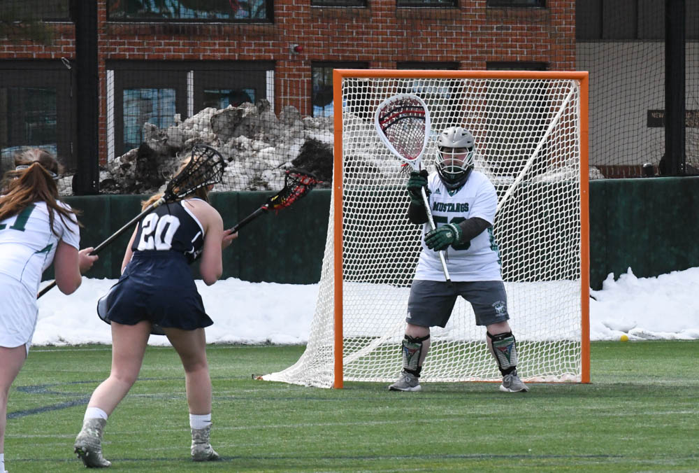 Photo for Kelly Ties School Single-Match Scoring Record As Women's Lacrosse Notches 20-9 GNAC Triumph Over Rivier image 27