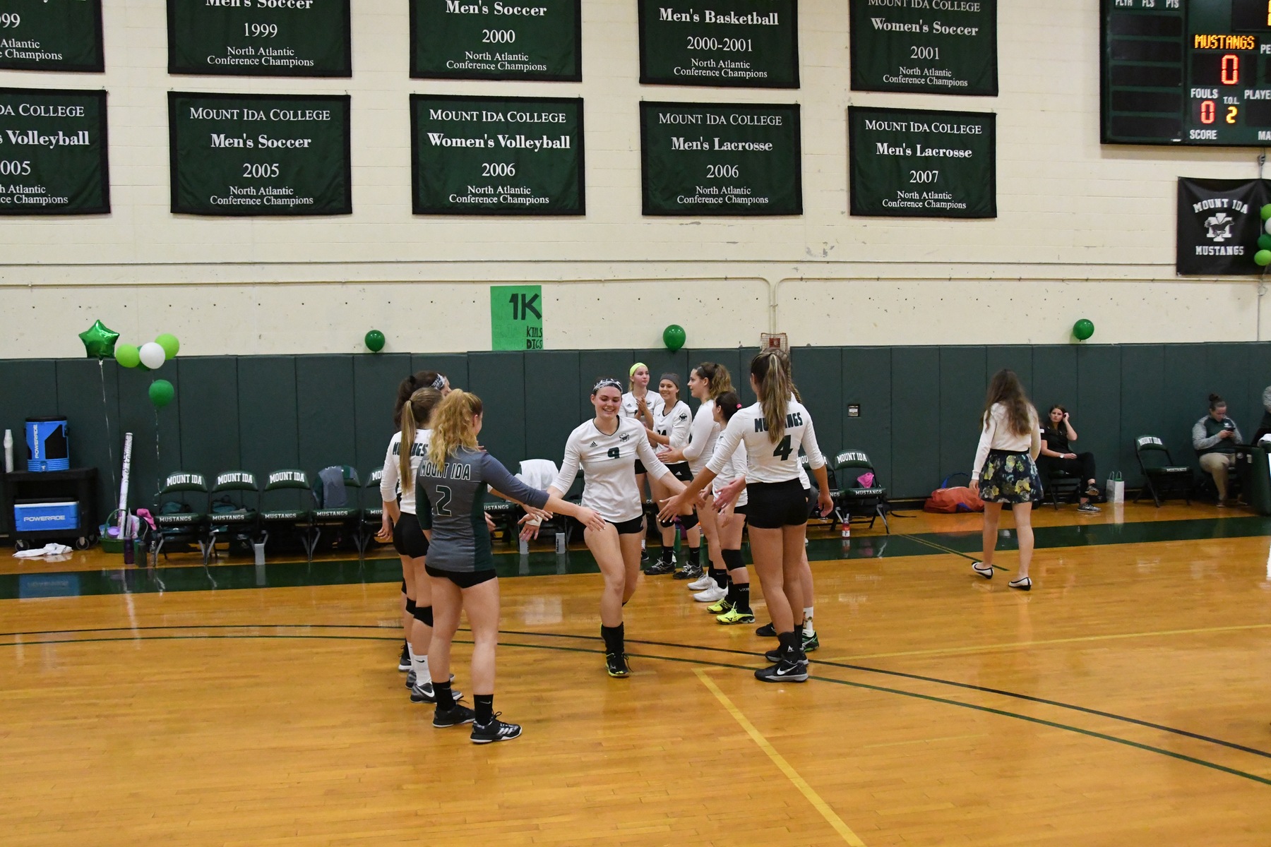 Photo for Women's Volleyball Honor Reidy on Senior Day, Splits Tri-Match Action image 1