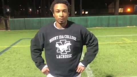 Dakari Eason - Regis Men-s Lacrosse Post-Game - 04-18-18